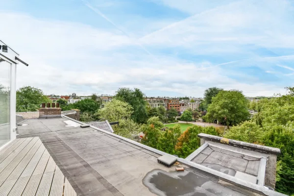 flat roof top